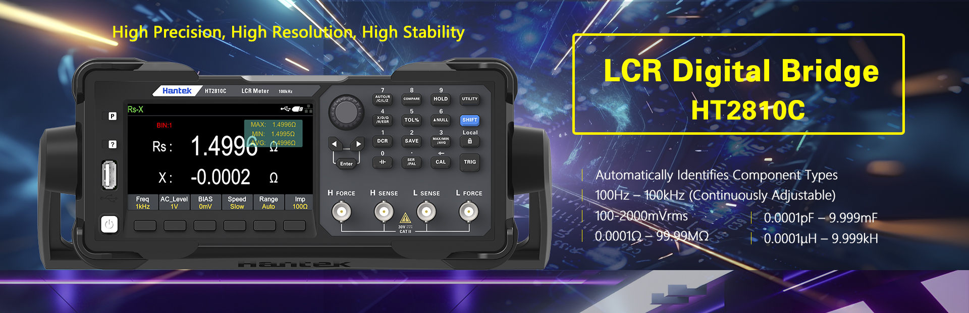 HT2810C LCR Meter